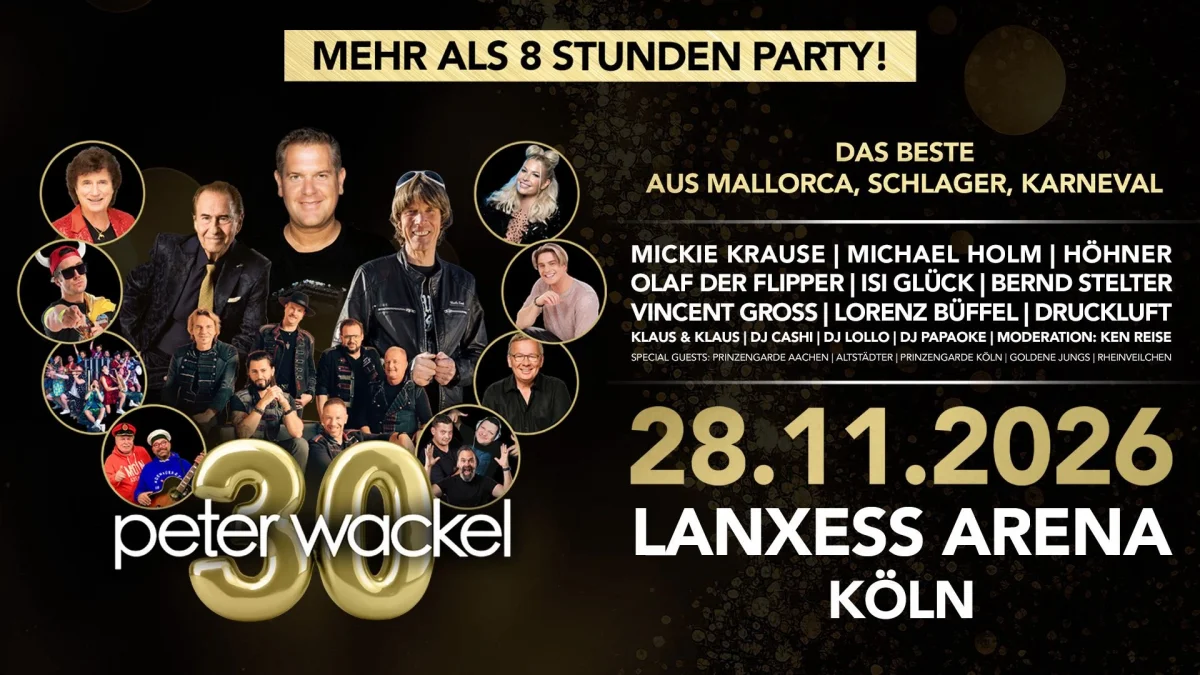 30 Jahre Peter Wackel
